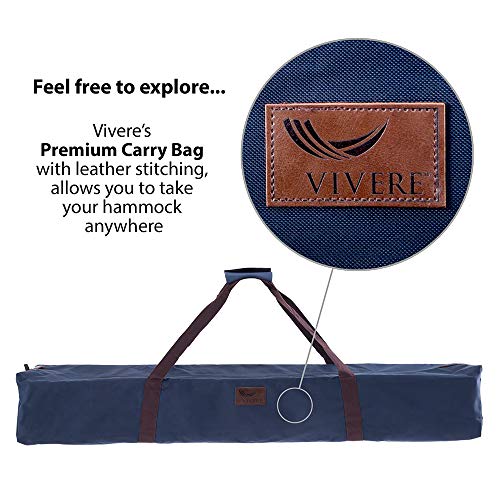 Vivere C9SUNCA Hammock with Stand, Full, Cameo